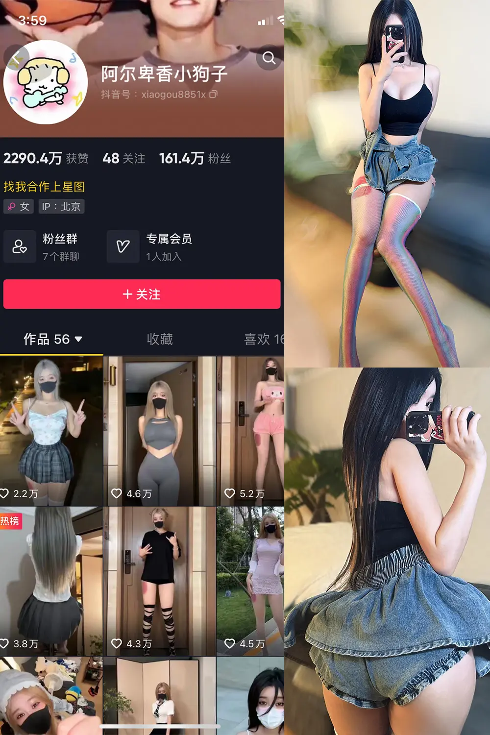 抖音 阿尔卑香小狗子 微密圈 NO.027期 [7P]最新至：2023.9.29-微密部落