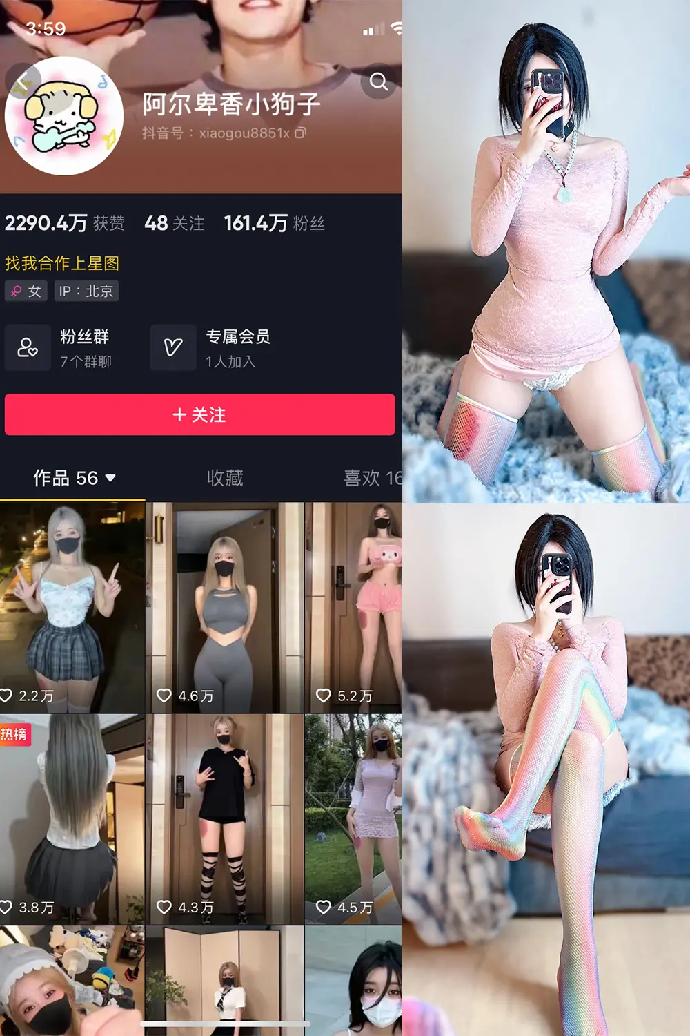 抖音 阿尔卑香小狗子 微密圈 NO.035期 [16P]最新至：2023.10.23-微密部落