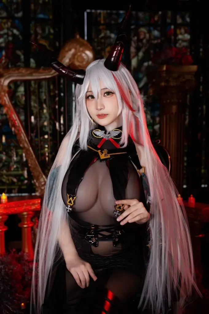 幼愛youmeko 碧蓝航线 埃吉尔 [17P-70MB]-微密部落