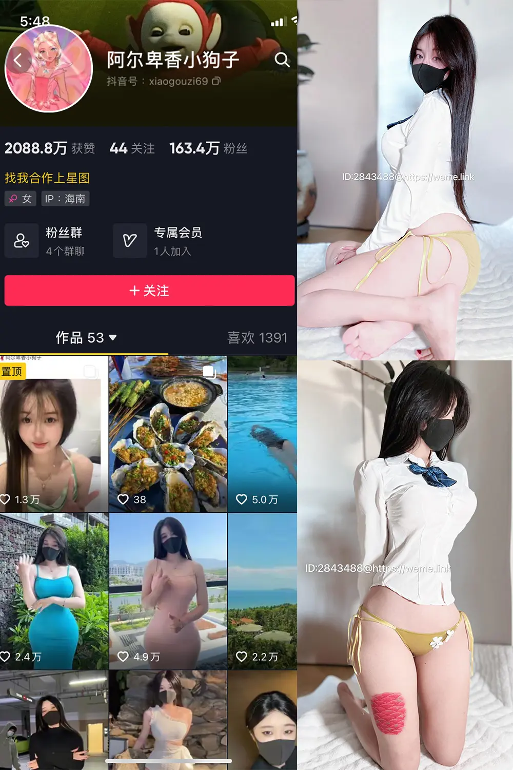 抖音 阿尔卑香小狗子 微密圈 NO.010期 [39P]最新至：2023.7.5-微密部落