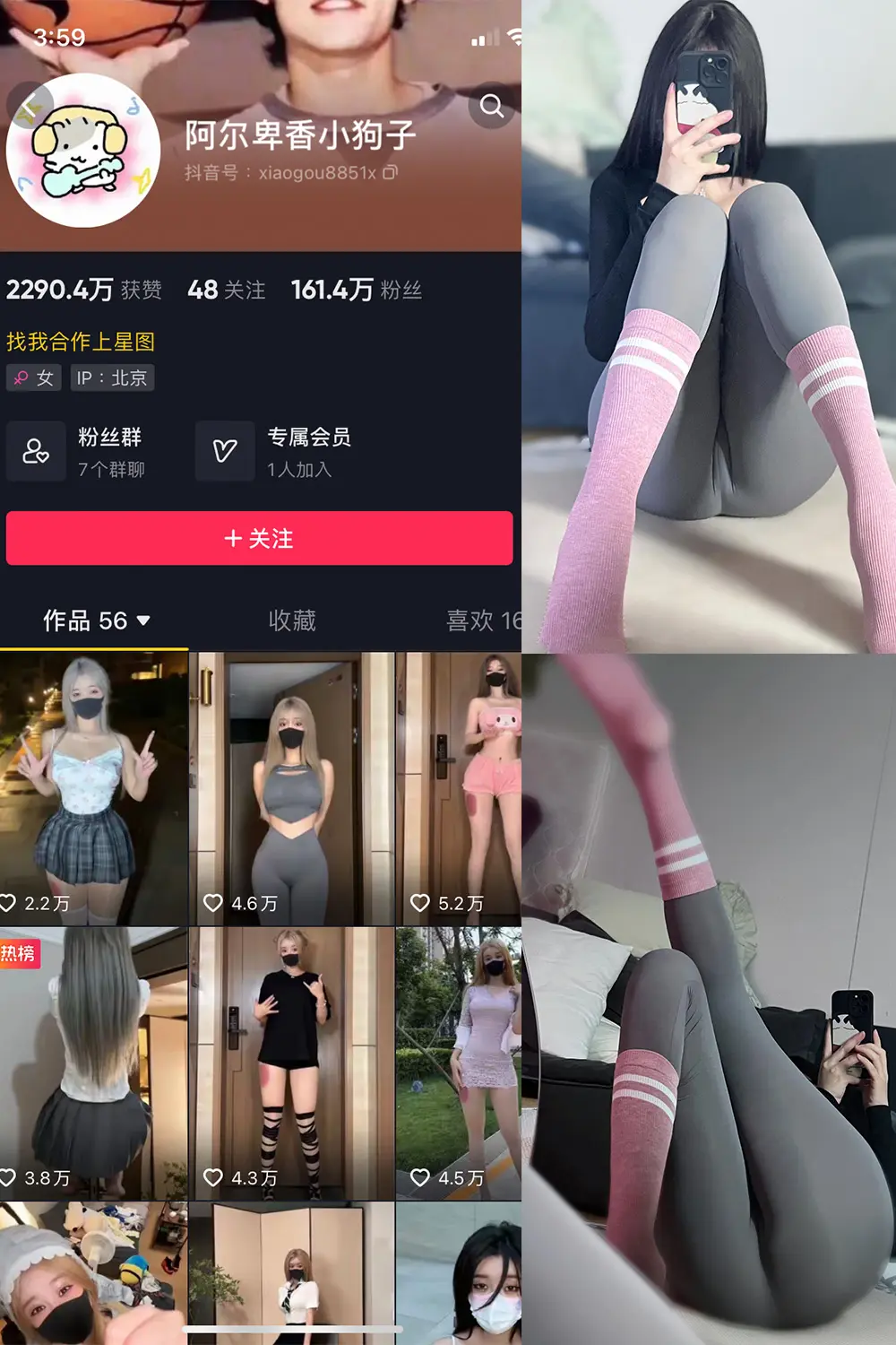 抖音 阿尔卑香小狗子 微密圈 NO.038期 [10P]最新至：2023.11.23-微密部落